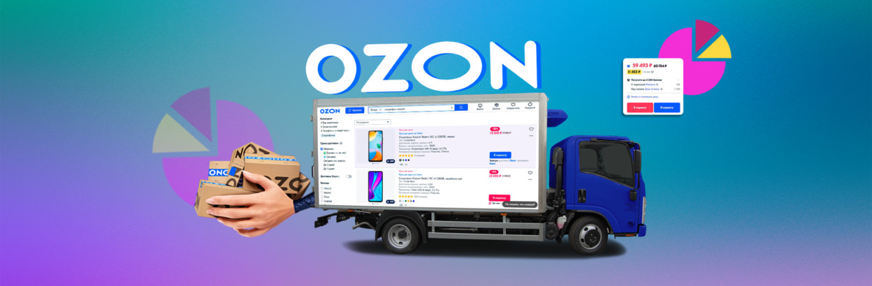 Реклама товаров на озон